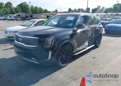 2020 Kia Telluride Sx z USA, uszkodzony, nr VIN 5XYP54HC2LG084875